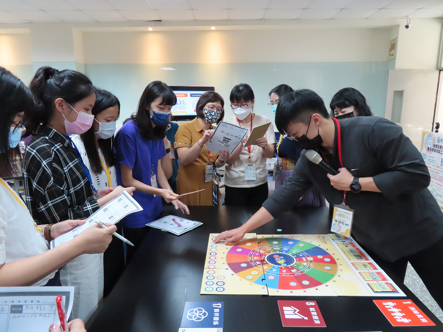 桌遊互動過程