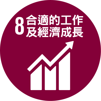 SDG8 合適的工作及經濟成長