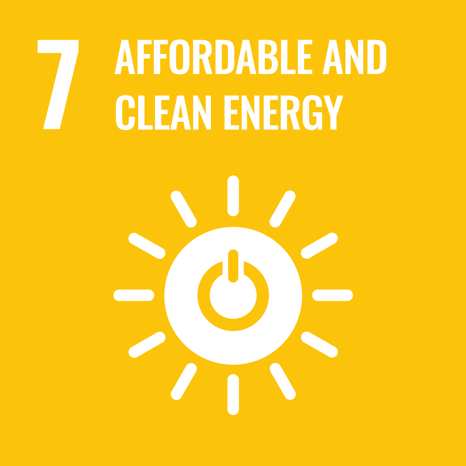 SDG 7 可負擔的淨能源